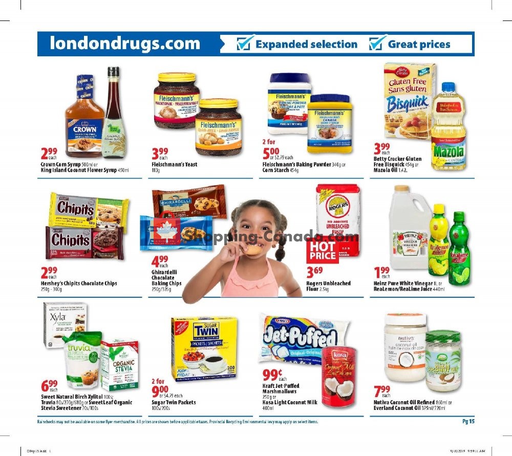 London Drugs flyer from Friday October 4, 2019 to Wednesday October 9, 2019 - page 16