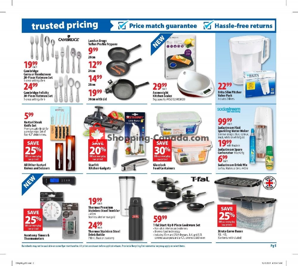 London Drugs flyer from Friday October 4, 2019 to Wednesday October 9, 2019 - page 6
