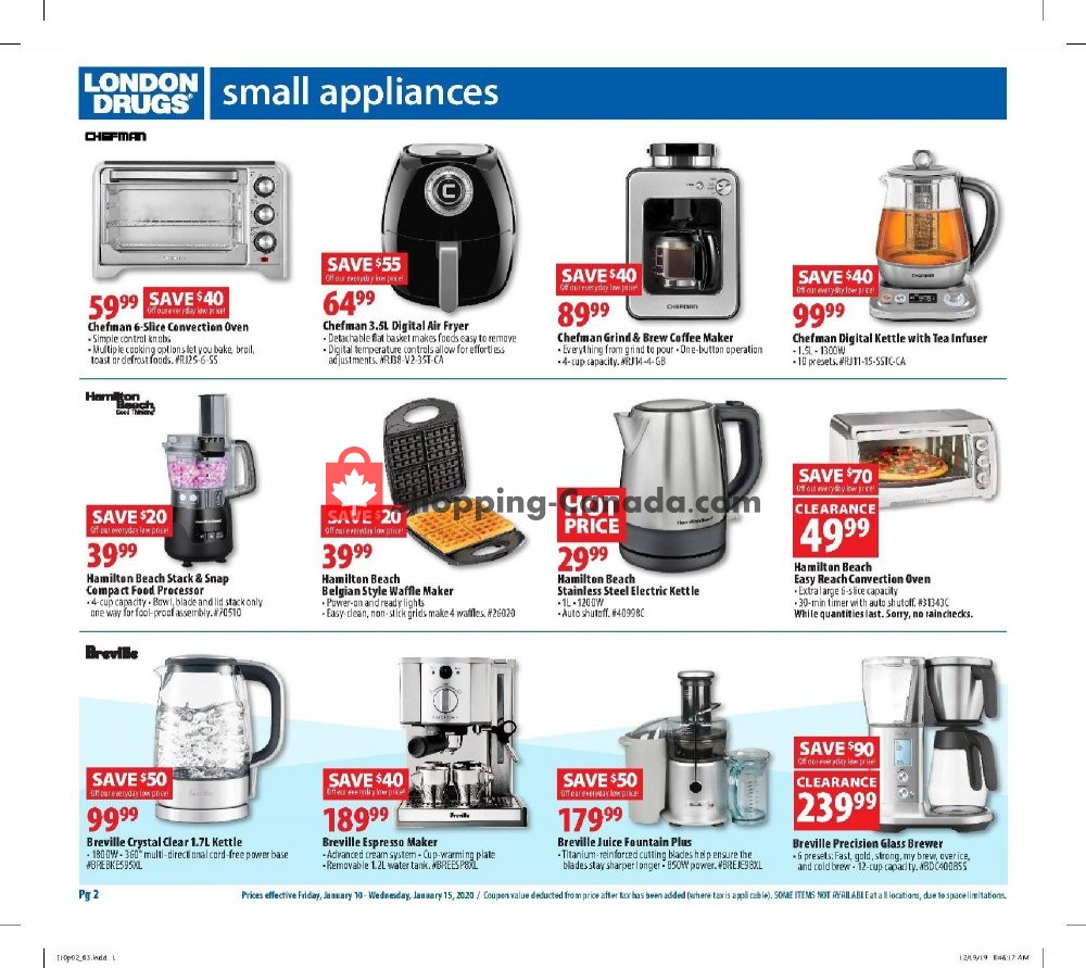 London Drugs flyer from Friday January 10, 2020 to Wednesday January 15, 2020 - page 2