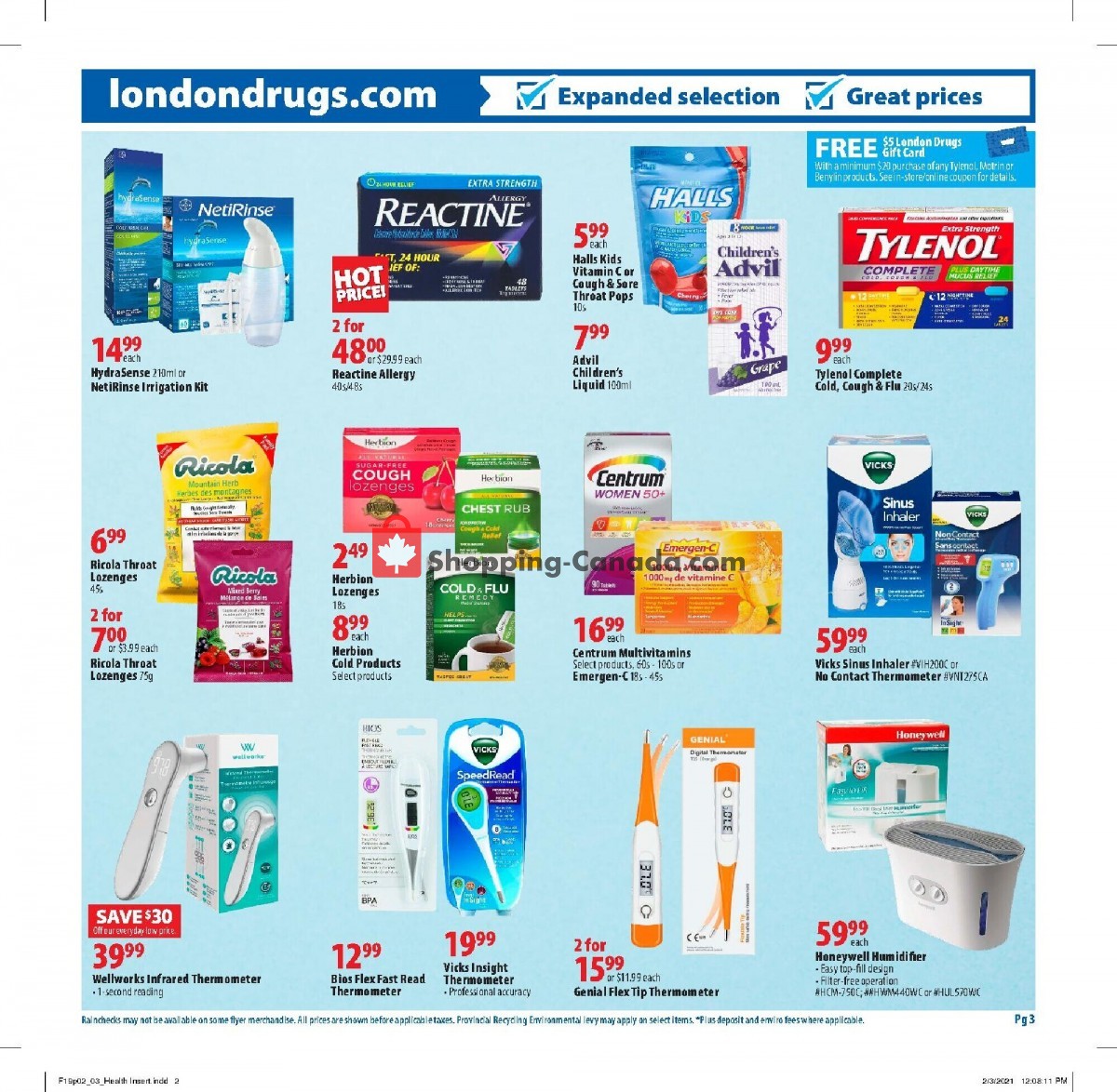 London Drugs flyer from Friday February 19, 2021 to Wednesday March 3, 2021 - page 4