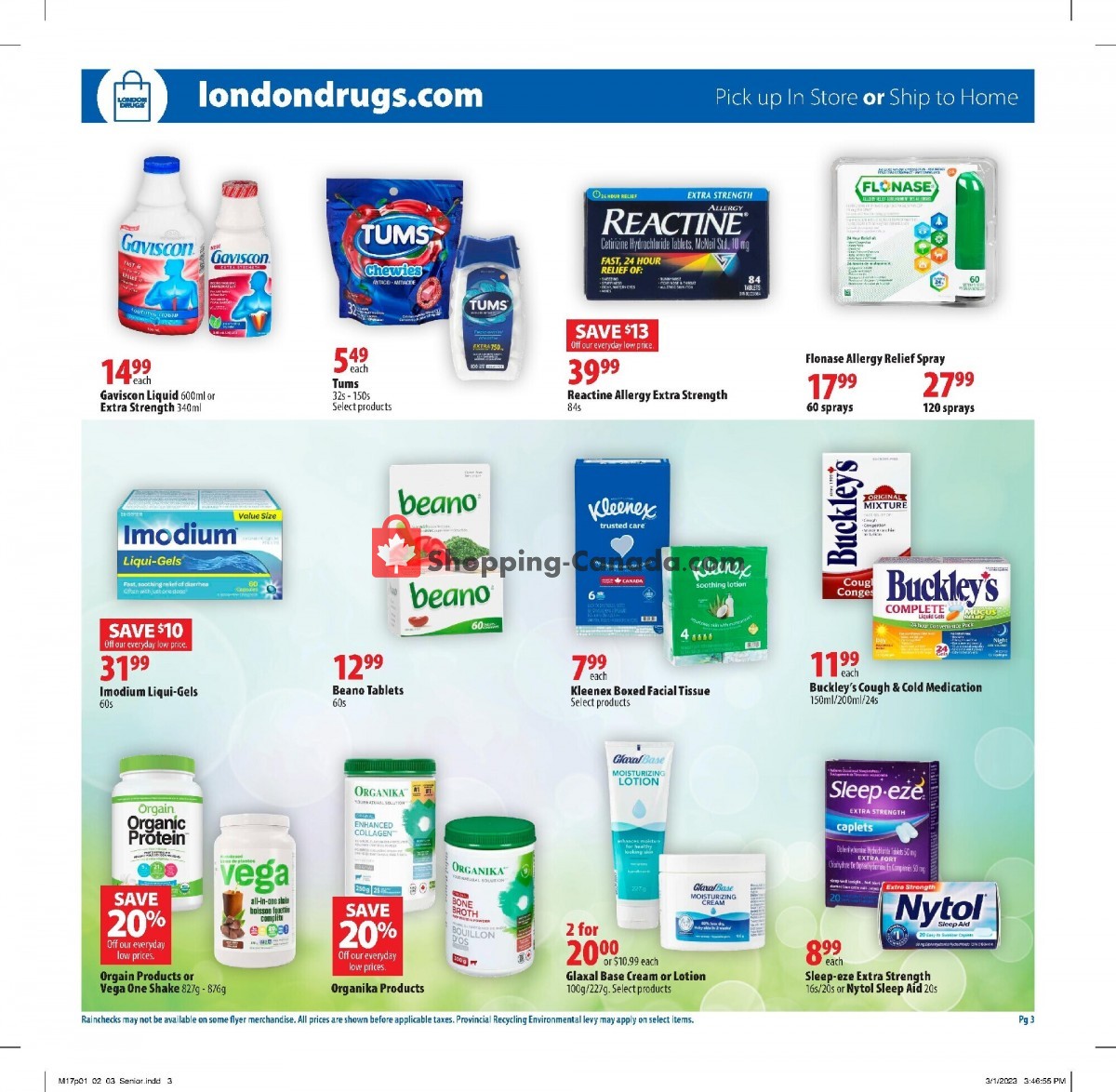 London Drugs flyer from Friday March 17, 2023 to Wednesday March 29, 2023 - page 3