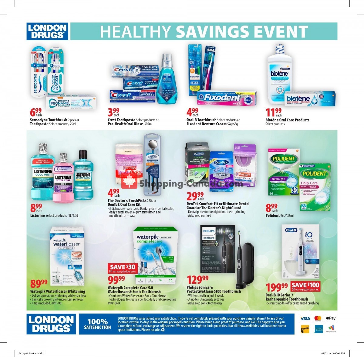 London Drugs flyer from Friday March 17, 2023 to Wednesday March 29, 2023 - page 4