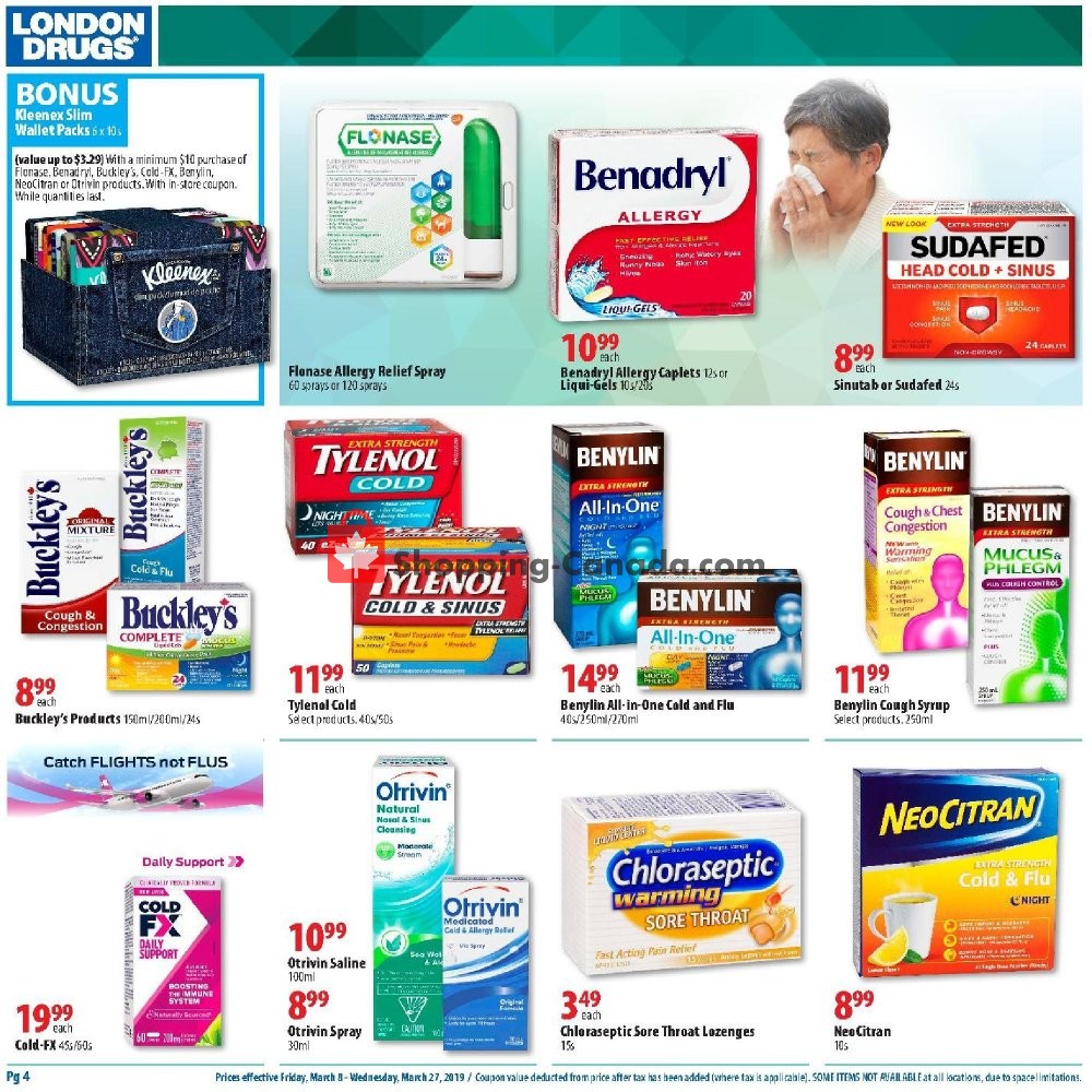 London Drugs flyer from Friday March 8, 2019 to Wednesday March 27, 2019 - page 4