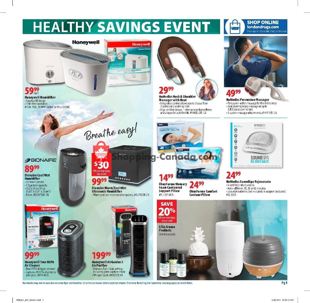 London Drugs flyer from Friday March 8, 2019 to Wednesday March 27, 2019 - page 5