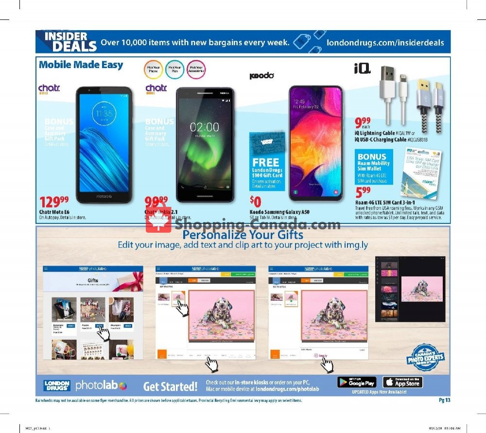 London Drugs flyer from Friday March 27, 2020 to Wednesday April 1, 2020 - page 13
