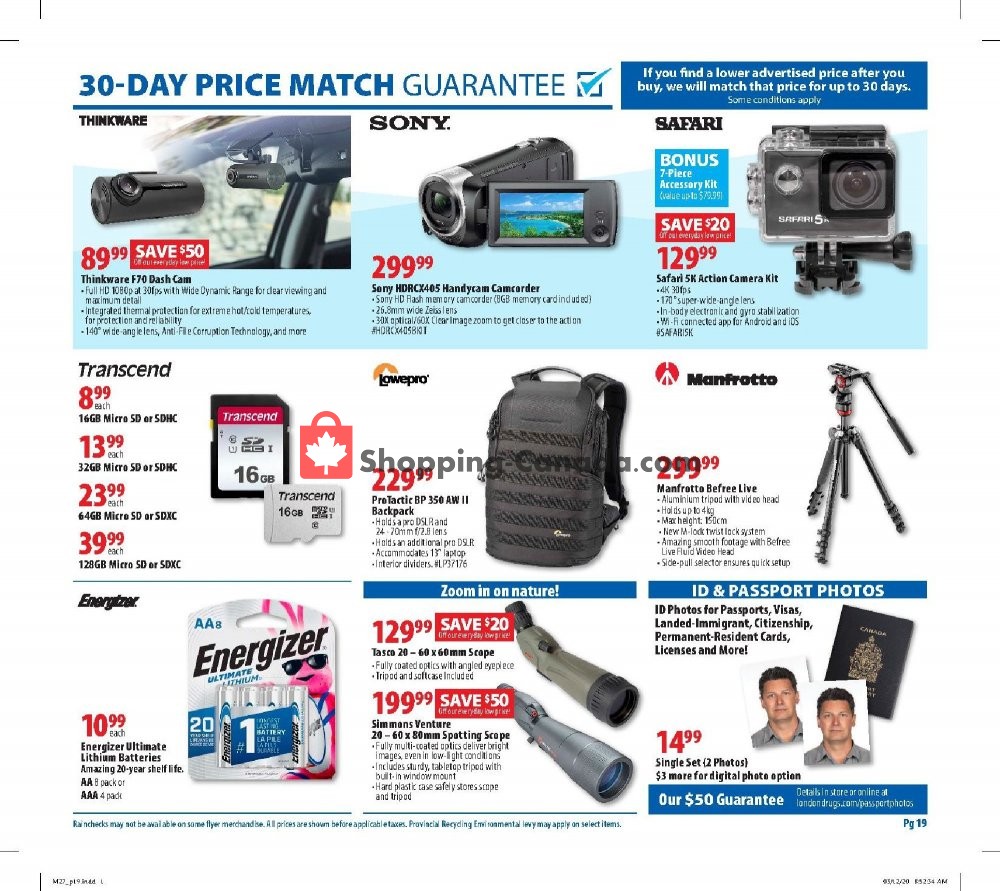 London Drugs flyer from Friday March 27, 2020 to Wednesday April 1, 2020 - page 19