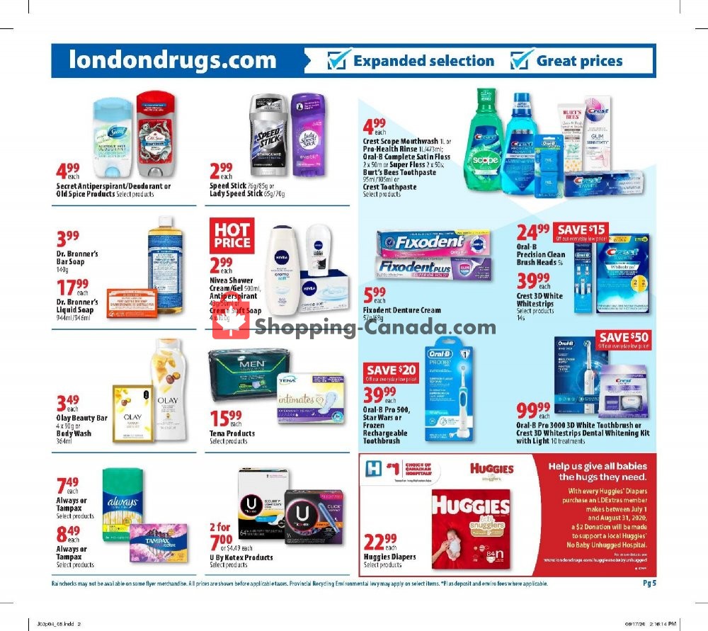 London Drugs flyer from Friday July 3, 2020 to Wednesday July 8, 2020 - page 6