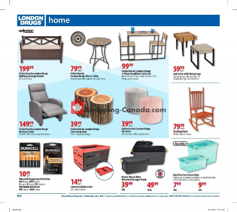 London Drugs flyer from Friday July 3, 2020 to Wednesday July 8, 2020 - page 9