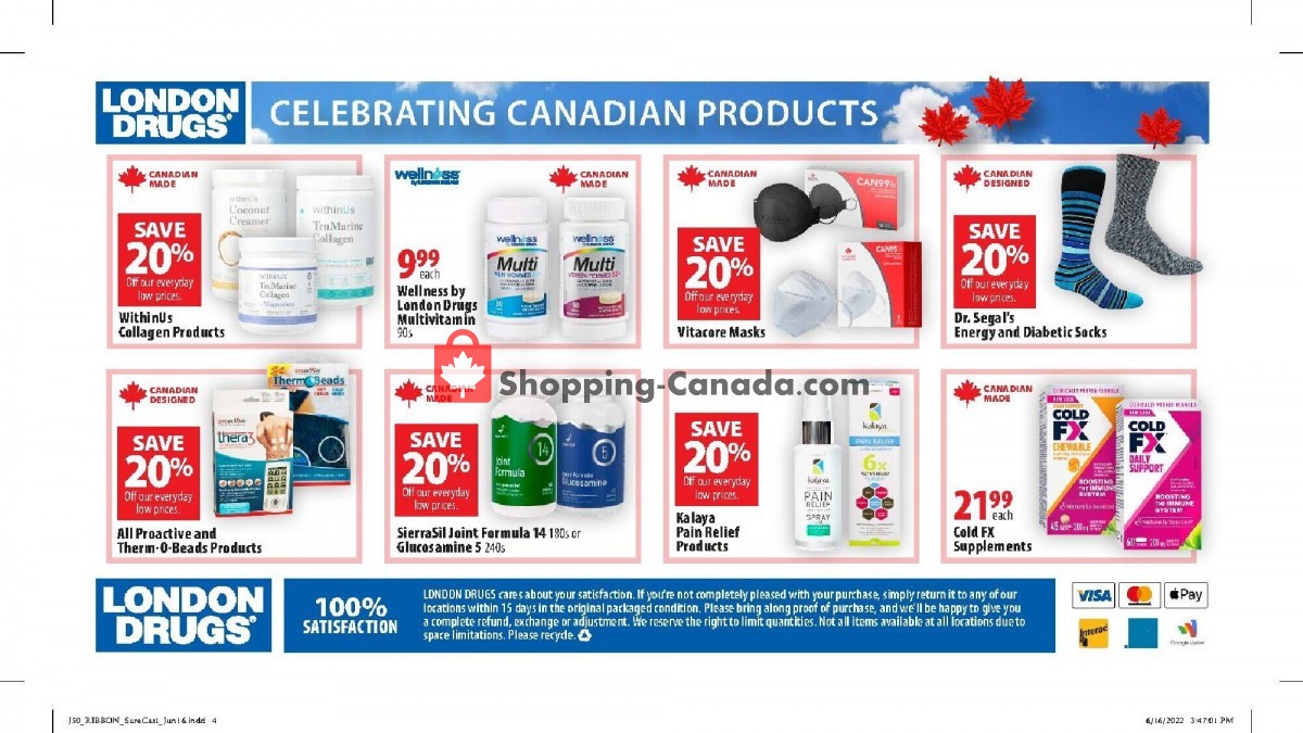 London Drugs flyer from Thursday June 30, 2022 to Wednesday July 6, 2022 - page 4