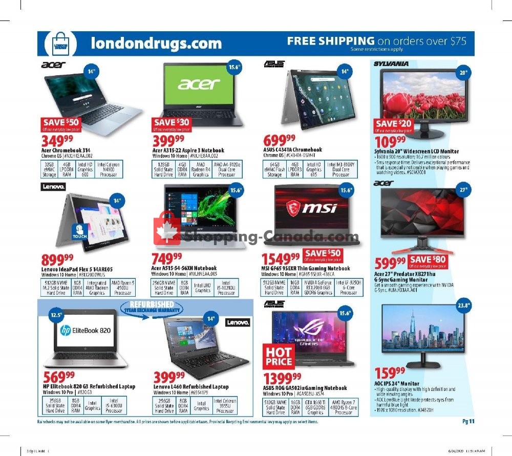 London Drugs flyer from Friday July 10, 2020 to Wednesday July 15, 2020 - page 12