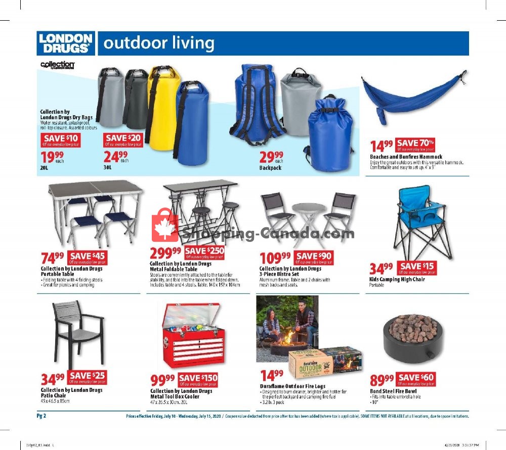 London Drugs flyer from Friday July 10, 2020 to Wednesday July 15, 2020 - page 2