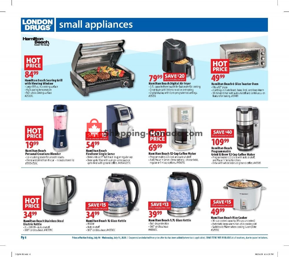 London Drugs flyer from Friday July 10, 2020 to Wednesday July 15, 2020 - page 7
