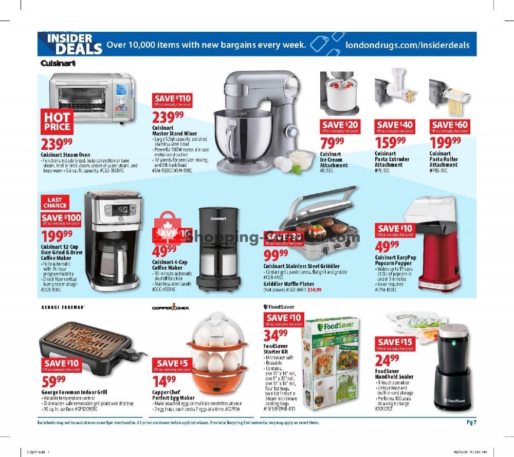 London Drugs flyer from Friday July 10, 2020 to Wednesday July 15, 2020 - page 8