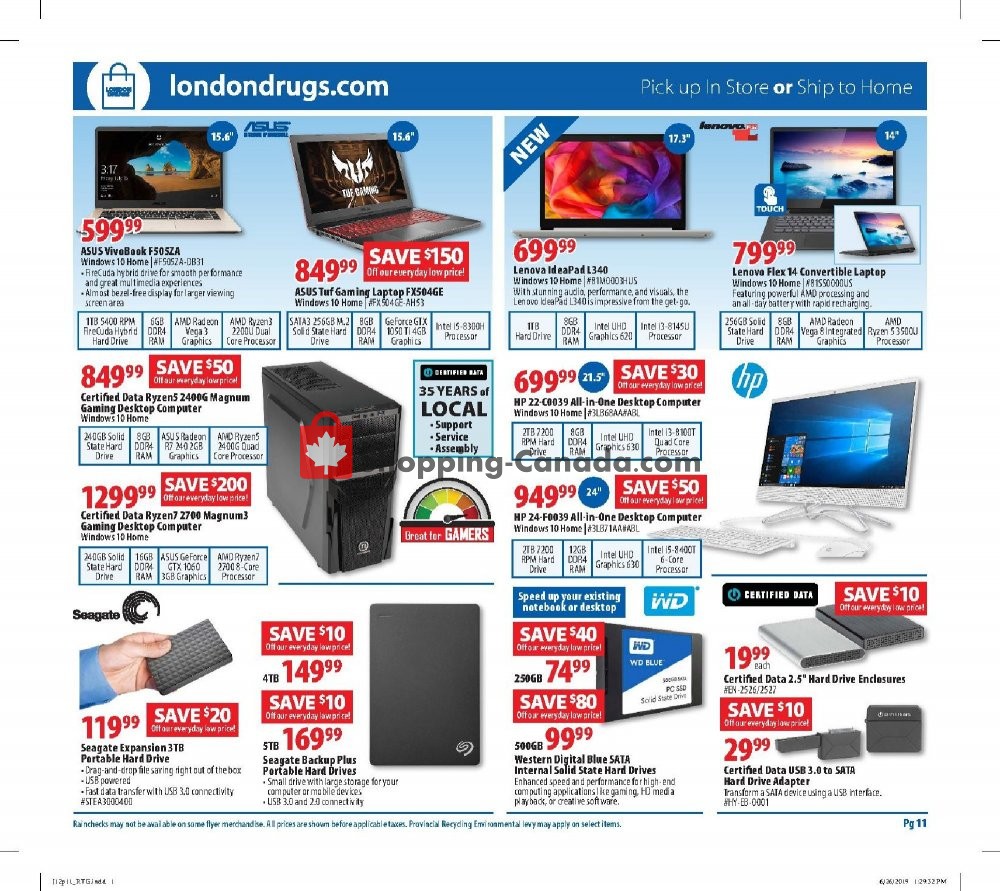 London Drugs flyer from Friday July 12, 2019 to Wednesday July 17, 2019 - page 12