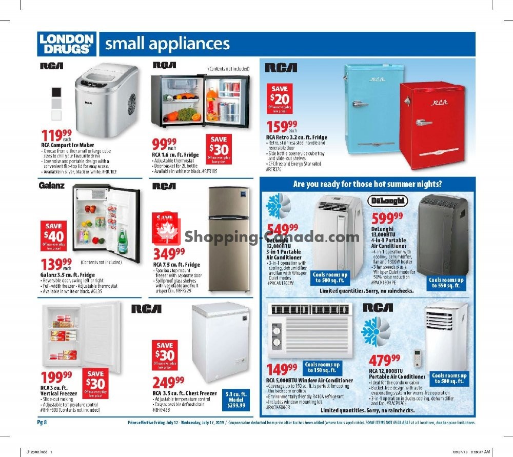 London Drugs flyer from Friday July 12, 2019 to Wednesday July 17, 2019 - page 9
