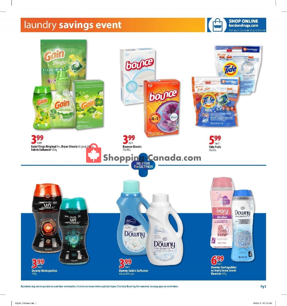 London Drugs flyer from Friday September 20, 2019 to Wednesday October 9, 2019 - page 3