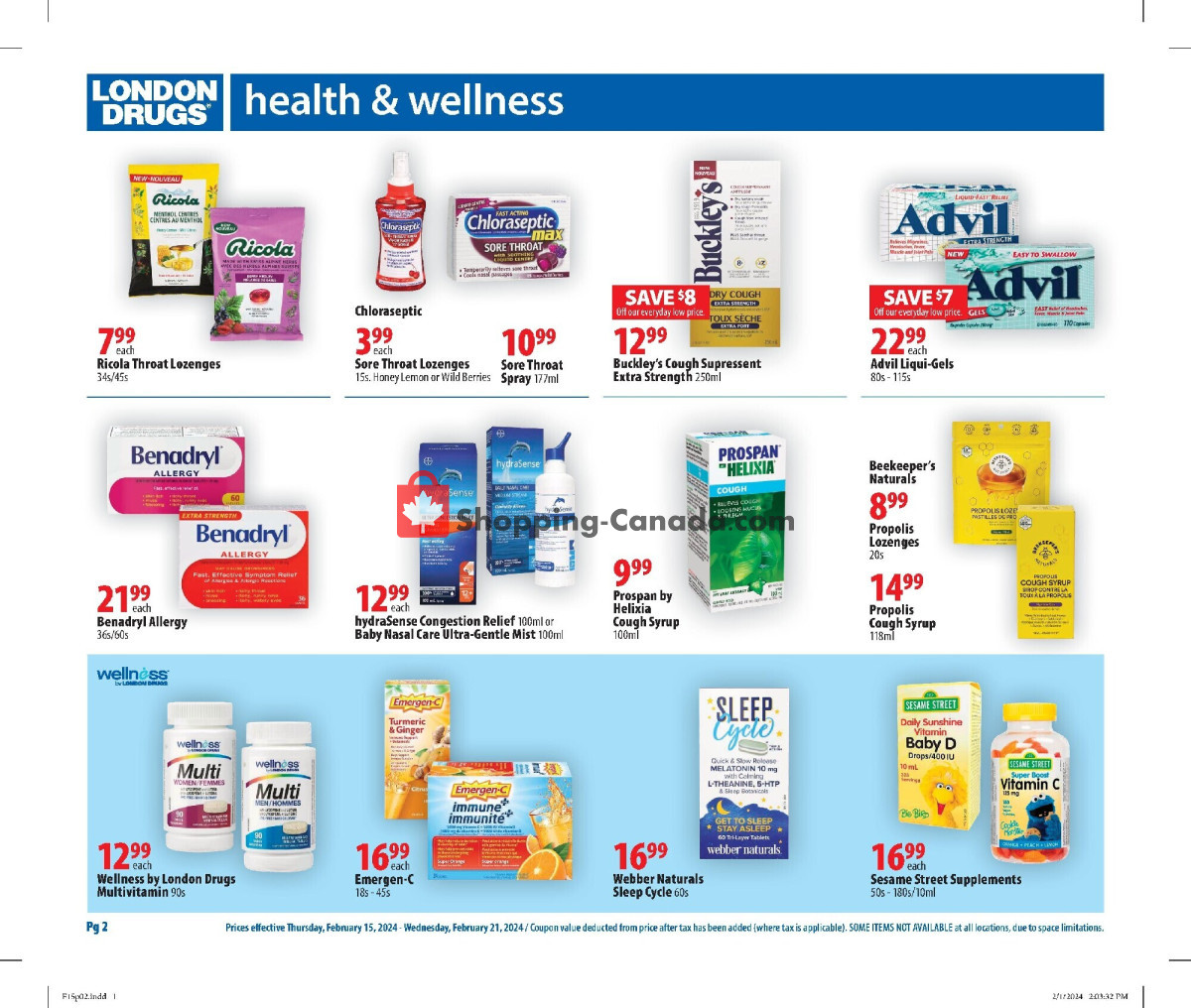 London Drugs flyer from Thursday February 15, 2024 to Wednesday February 21, 2024 - page 2