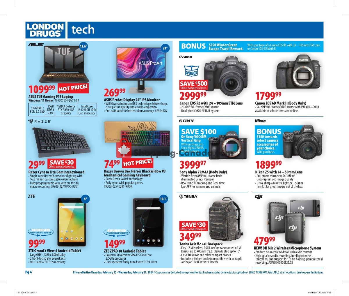London Drugs flyer from Thursday February 15, 2024 to Wednesday February 21, 2024 - page 5