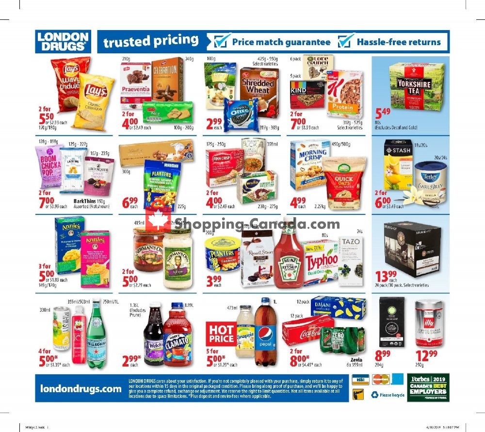 London Drugs flyer from Thursday May 16, 2019 to Wednesday May 22, 2019 - page 14
