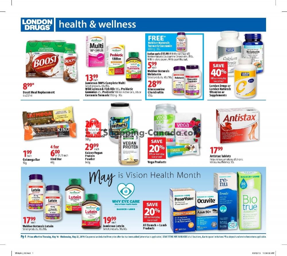 London Drugs flyer from Thursday May 16, 2019 to Wednesday May 22, 2019 - page 5