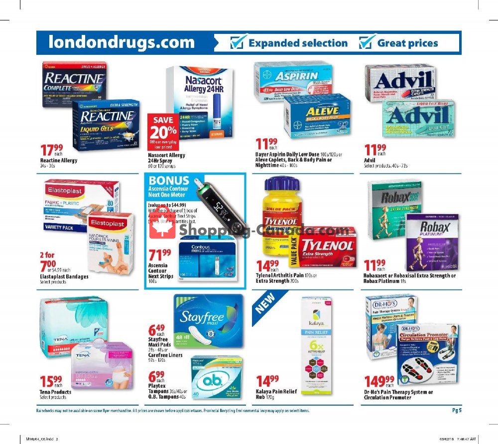 London Drugs flyer from Thursday May 16, 2019 to Wednesday May 22, 2019 - page 6