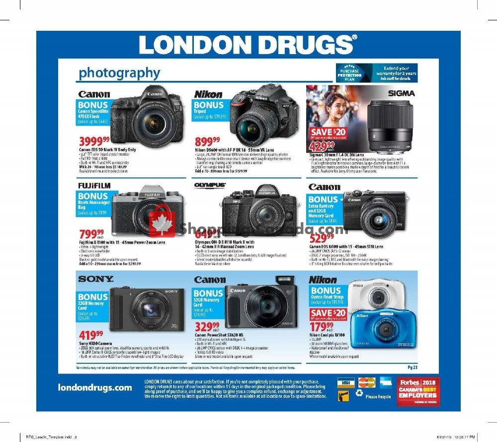 London Drugs flyer from Friday February 1, 2019 to Wednesday February 6, 2019 - page 10
