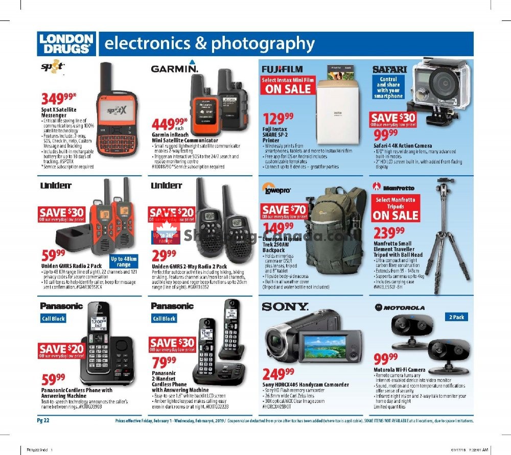 London Drugs flyer from Friday February 1, 2019 to Wednesday February 6, 2019 - page 8