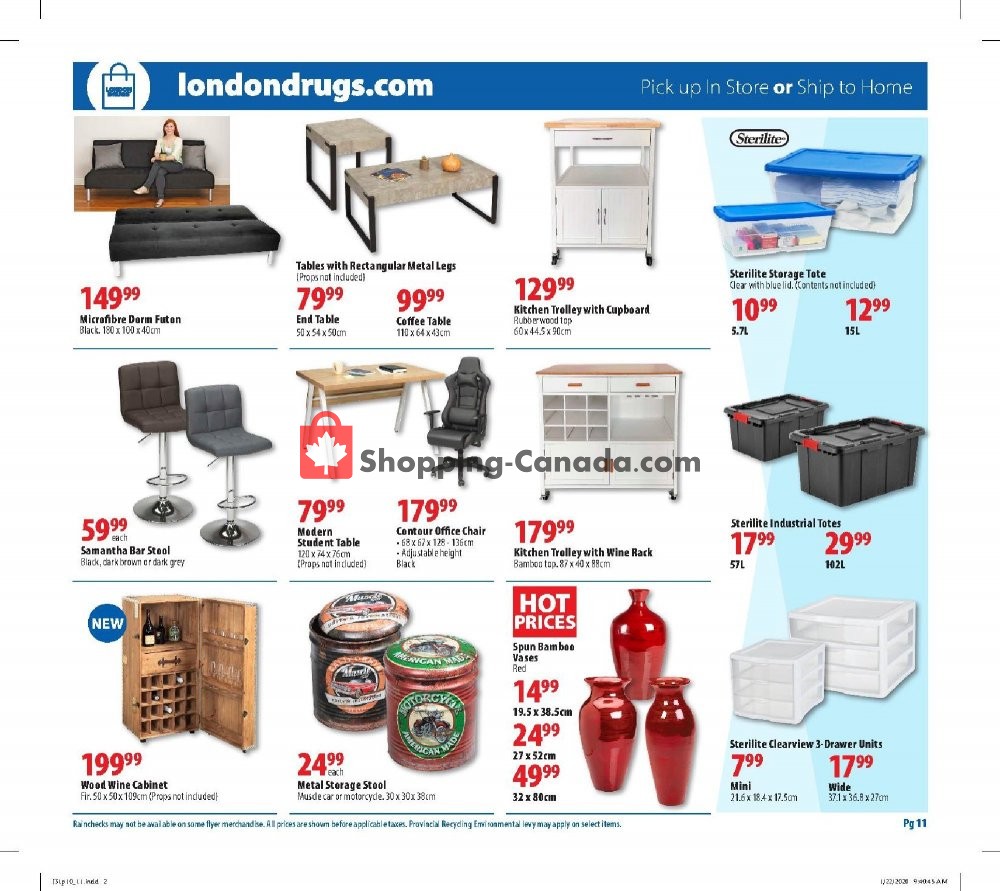 London Drugs flyer from Friday January 31, 2020 to Wednesday February 5, 2020 - page 11