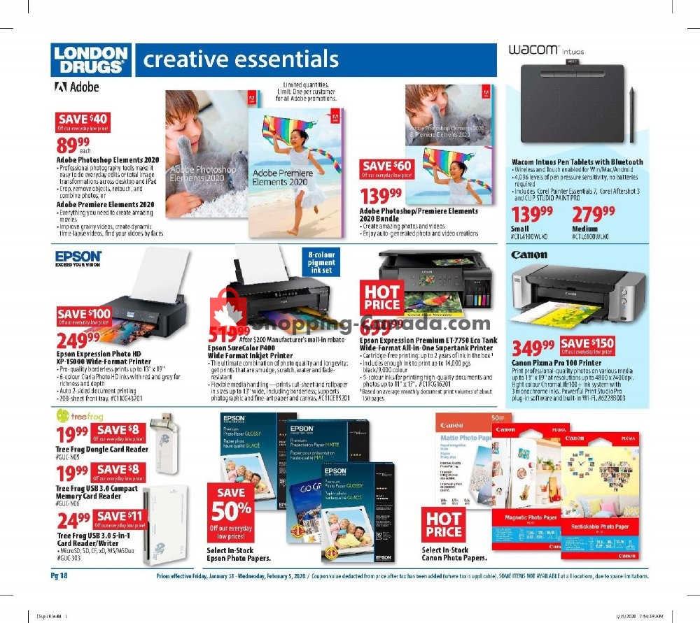 London Drugs flyer from Friday January 31, 2020 to Wednesday February 5, 2020 - page 18