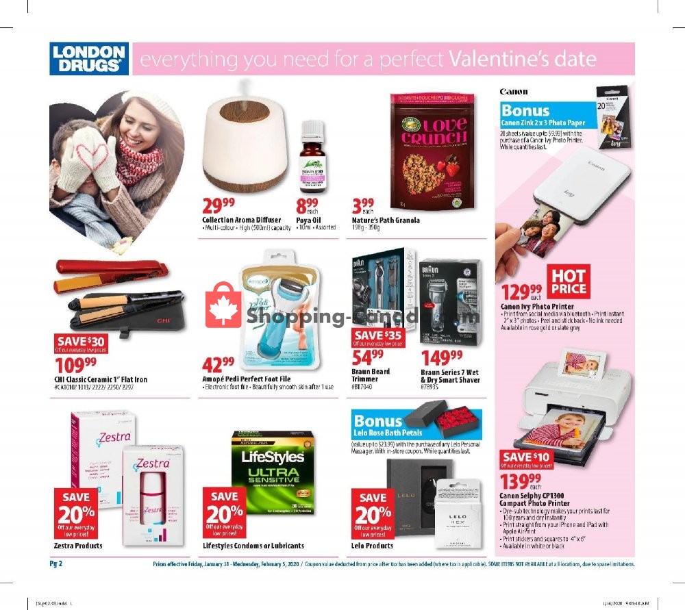 London Drugs flyer from Friday January 31, 2020 to Wednesday February 5, 2020 - page 2