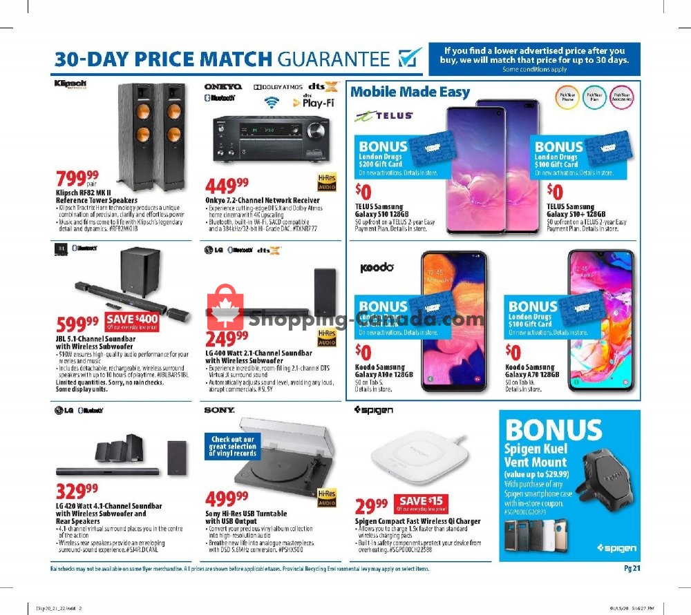 London Drugs flyer from Friday January 31, 2020 to Wednesday February 5, 2020 - page 21