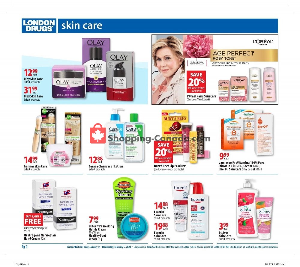 London Drugs flyer from Friday January 31, 2020 to Wednesday February 5, 2020 - page 4