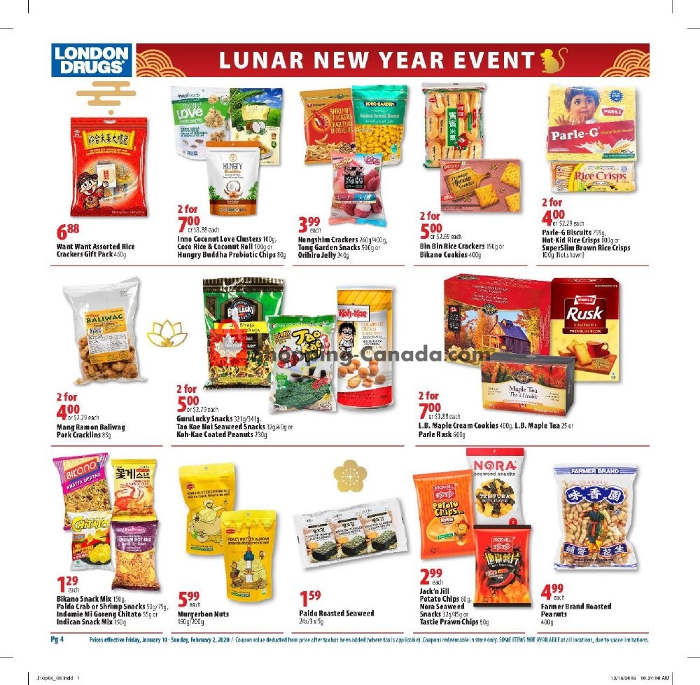 London Drugs flyer from Friday January 10, 2020 to Sunday February 2, 2020 - page 4