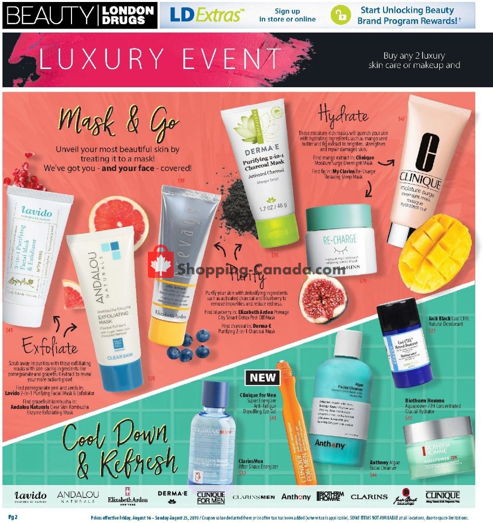 London Drugs flyer from Friday August 16, 2019 to Sunday August 25, 2019 - page 2