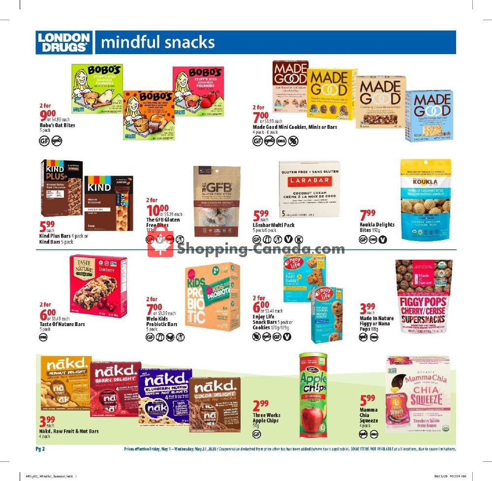 London Drugs flyer from Friday May 1, 2020 to Wednesday May 27, 2020 - page 2