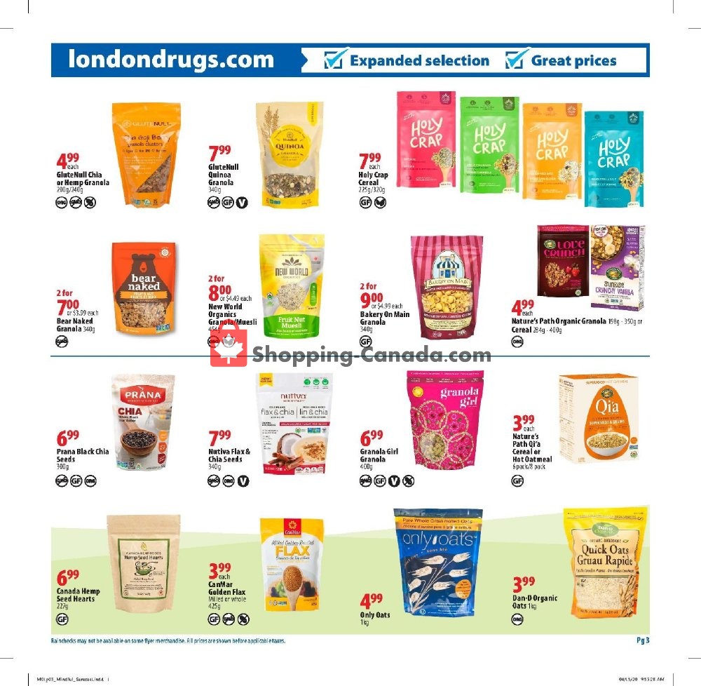 London Drugs flyer from Friday May 1, 2020 to Wednesday May 27, 2020 - page 3