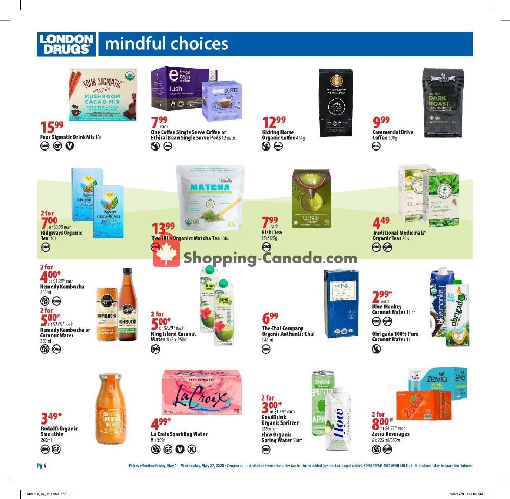 London Drugs flyer from Friday May 1, 2020 to Wednesday May 27, 2020 - page 6