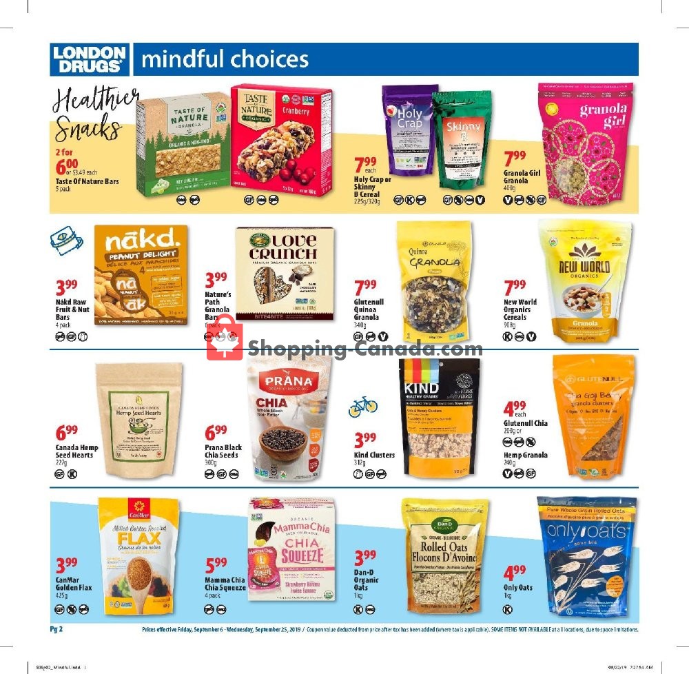 London Drugs flyer from Friday September 6, 2019 to Wednesday September 25, 2019 - page 2