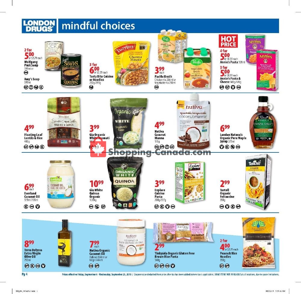 London Drugs flyer from Friday September 6, 2019 to Wednesday September 25, 2019 - page 4