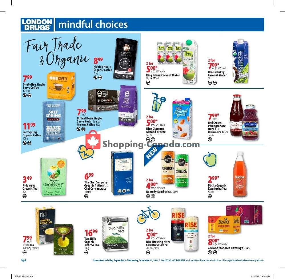 London Drugs flyer from Friday September 6, 2019 to Wednesday September 25, 2019 - page 6