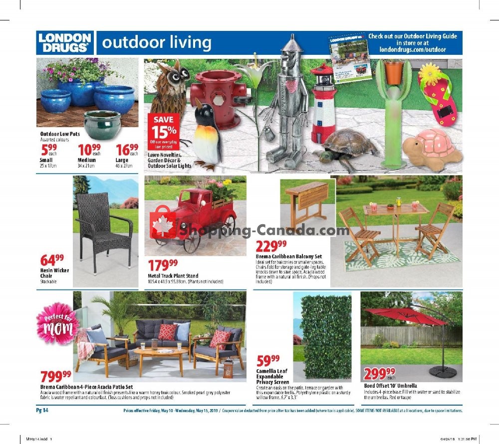 London Drugs flyer from Friday May 10, 2019 to Wednesday May 15, 2019 - page 15