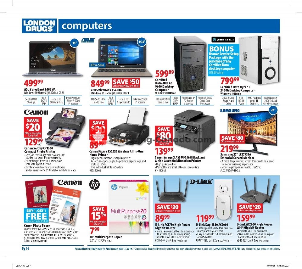 London Drugs flyer from Friday May 10, 2019 to Wednesday May 15, 2019 - page 17