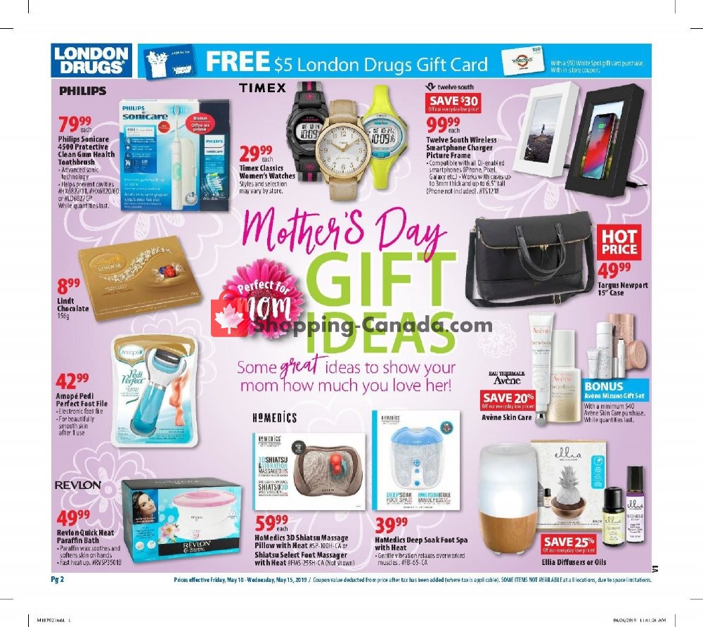 London Drugs flyer from Friday May 10, 2019 to Wednesday May 15, 2019 - page 2