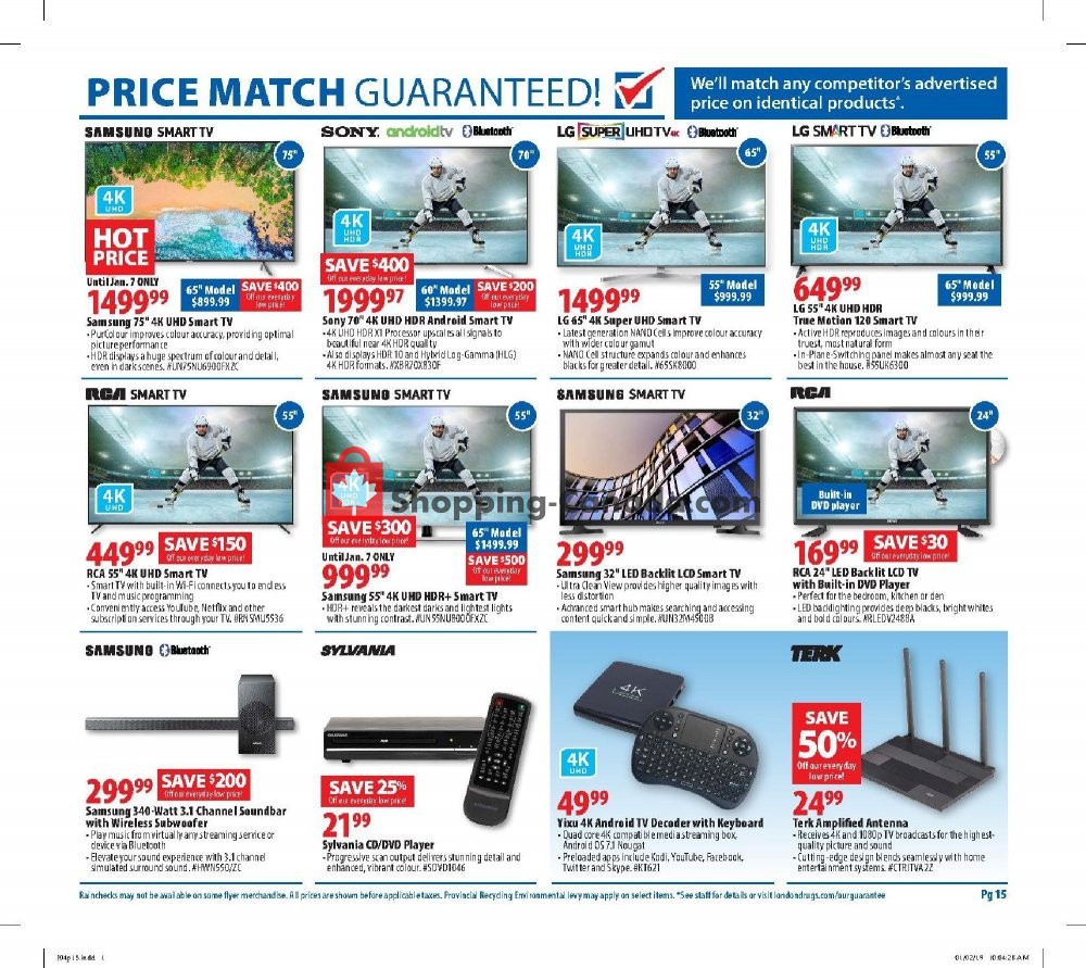 London Drugs flyer from Friday January 4, 2019 to Wednesday January 9, 2019 - page 2