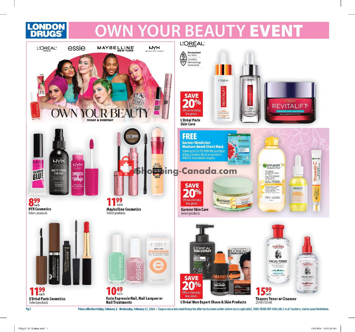 London Drugs flyer from Friday February 2, 2024 to Wednesday February 21, 2024 - page 2