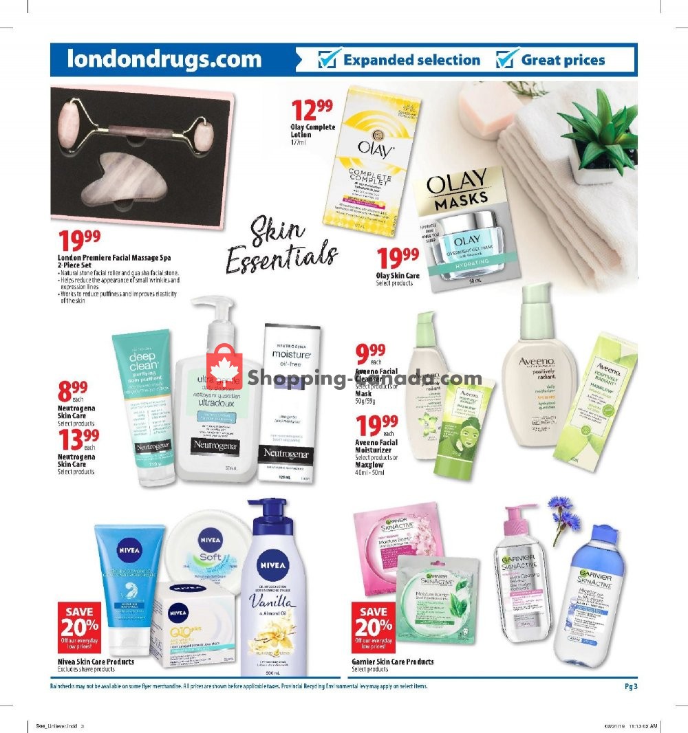 London Drugs flyer from Friday September 6, 2019 to Wednesday September 18, 2019 - page 3