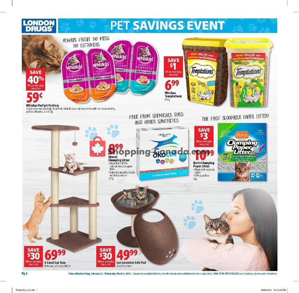 London Drugs flyer from Friday February 22, 2019 to Wednesday March 6, 2019 - page 2