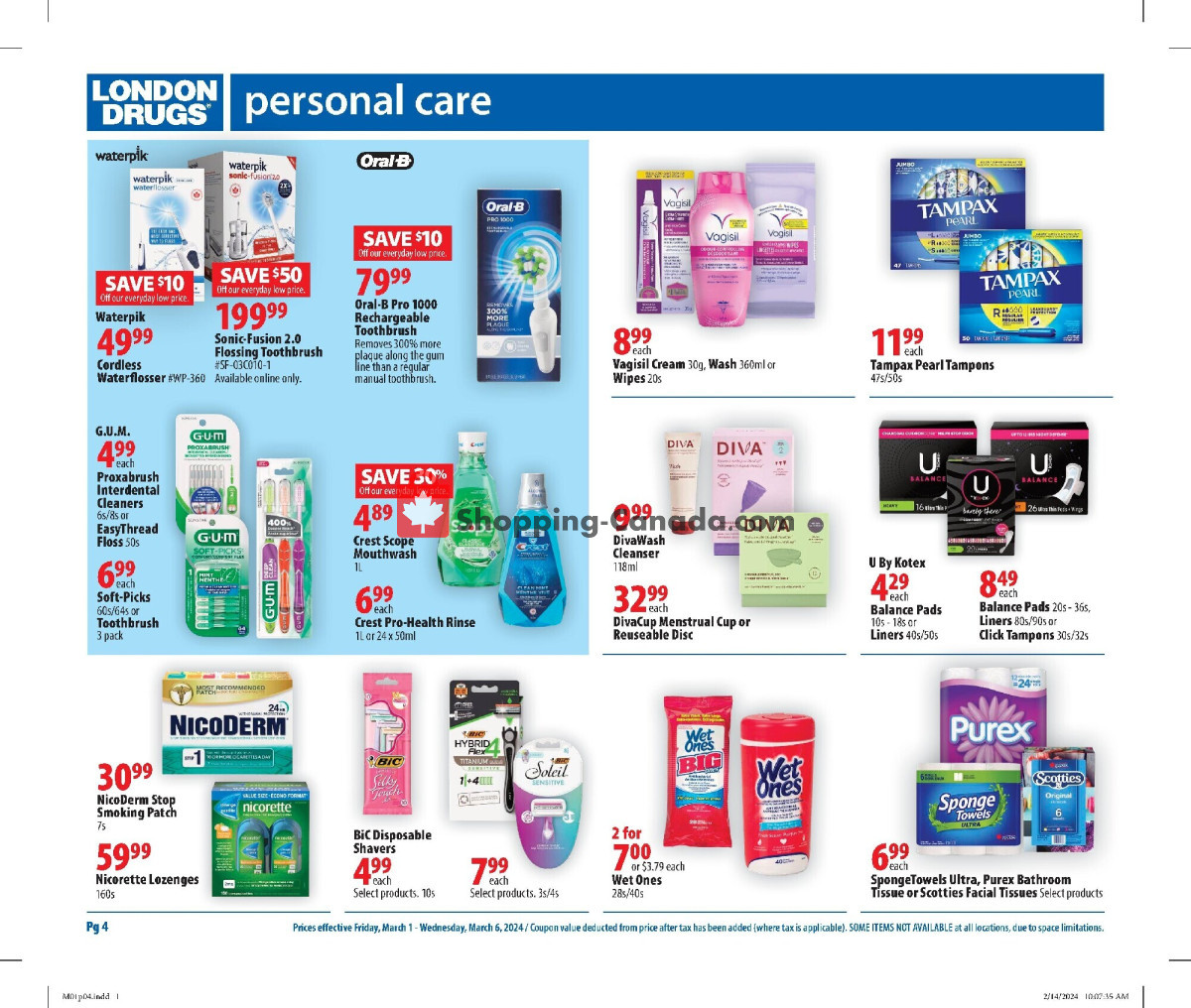 London Drugs flyer from Friday March 1, 2024 to Wednesday March 6, 2024 - page 4