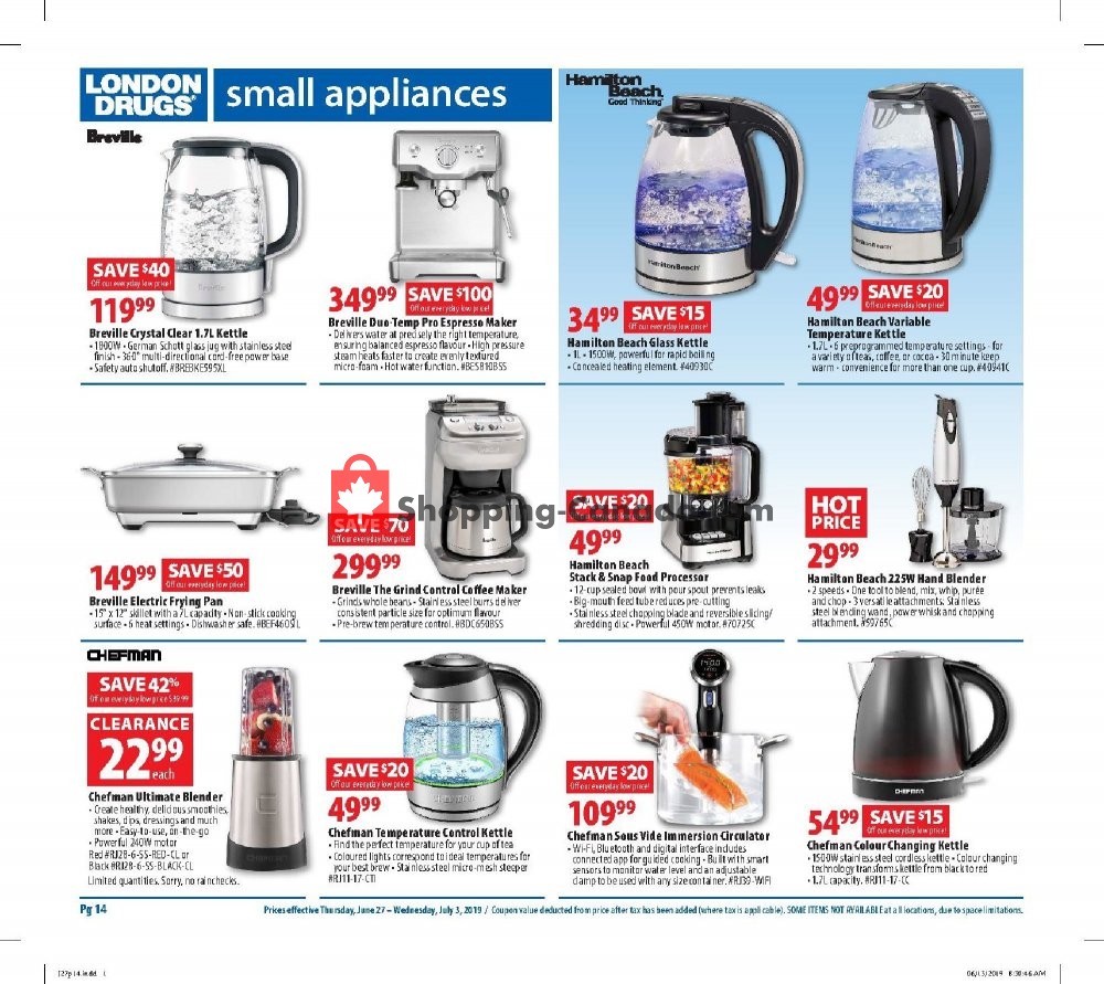 London Drugs flyer from Thursday June 27, 2019 to Wednesday July 3, 2019 - page 15