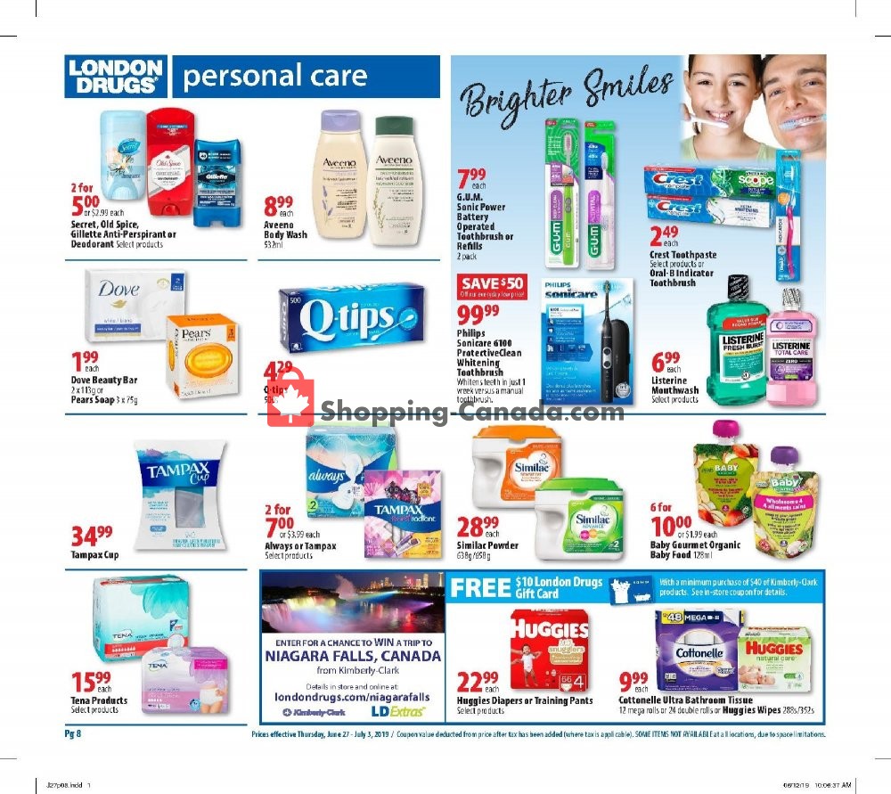 London Drugs flyer from Thursday June 27, 2019 to Wednesday July 3, 2019 - page 9